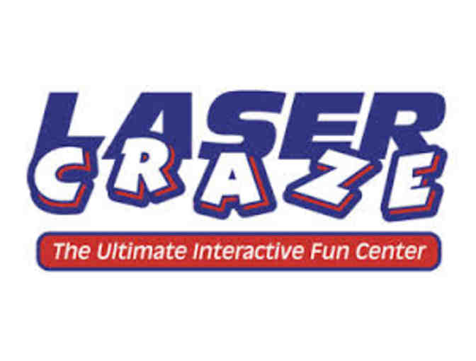 Laser Craze - five (5) admission passes - three locations in MA