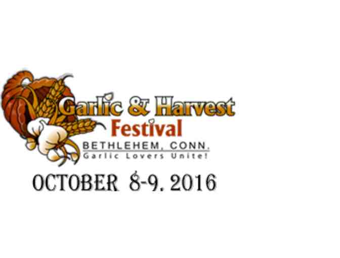Family 4 Pack to the Garlic & Harvest Festival - Bethlehem, CT