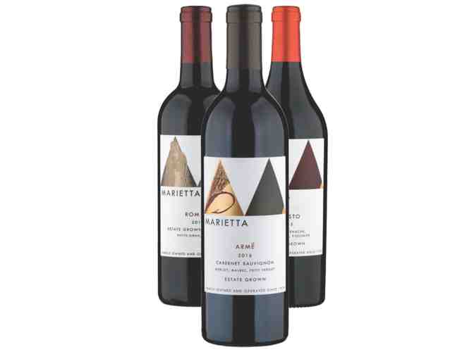 Marietta Cellars:  6pack of 3 Estate Wines