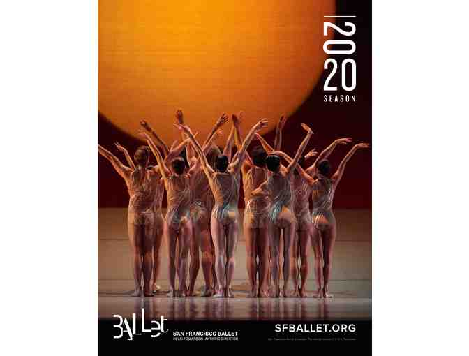 San Francisco Ballet:  Two tickets to one performance during 2020 season