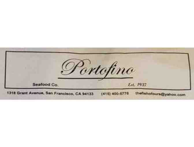 PORTOFINO SEAFOOD CO.: $75 Gift Certificate
