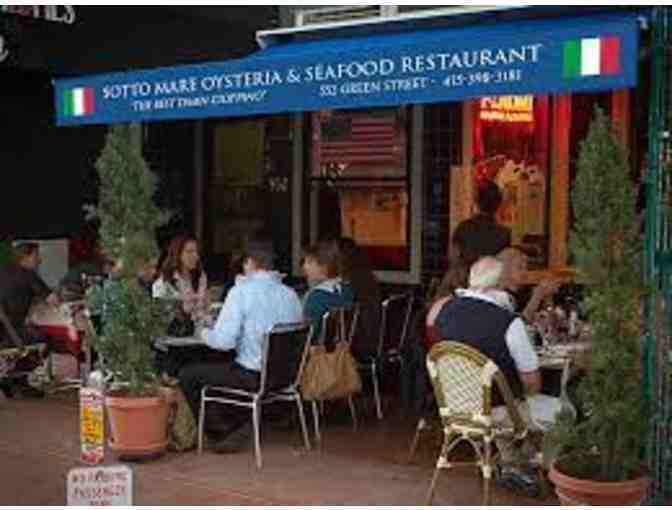 Sotto Mare: Gift Certificate for $100