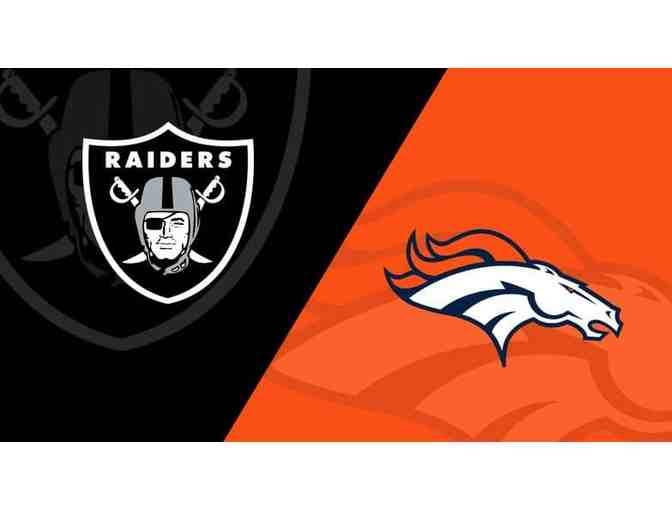 2 Raiders @ Broncos Tickets - Photo 1