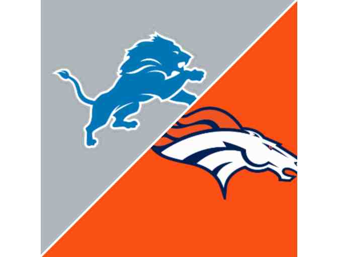 2 Lions @ Broncos Tickets - Photo 1