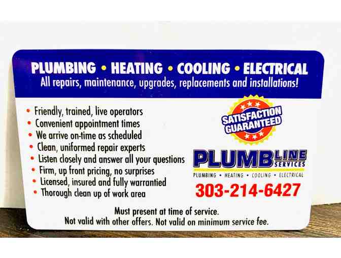 $200 Plumbline Services - Plumbing, Heating, Cooling, Electrical