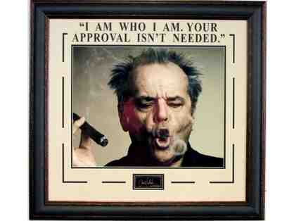 Jack Nicholson ' I am Who I AM" Hollywood Photograph Deluxe