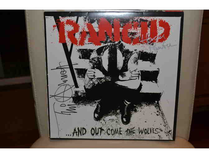 Autographed Rancid Record