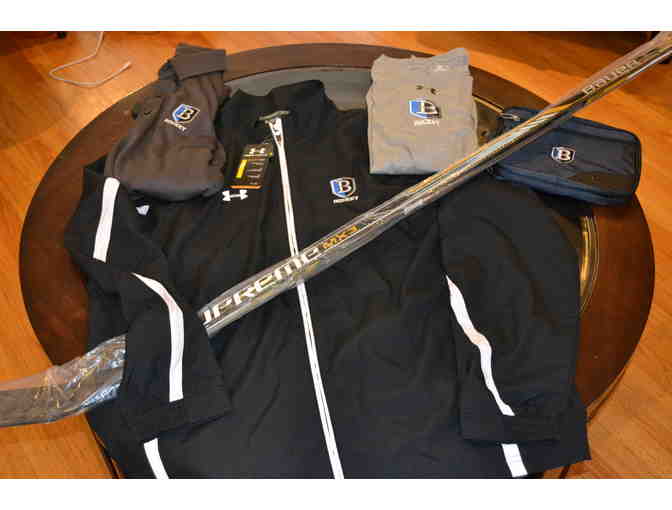 Bentley University Men's Clothing & Hockey Stick