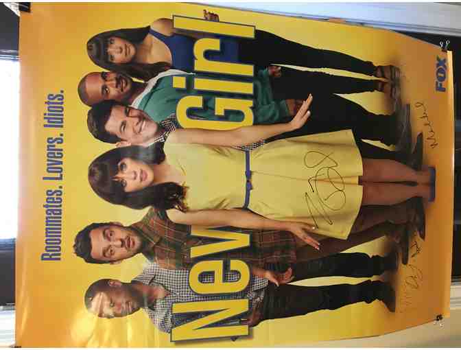 Autographed New Girl Poster