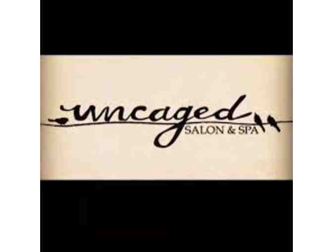Uncaged Salon and Spa - Lashes & Refill (touch-up) with Jordan