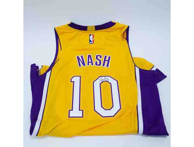L.A. Lakers Signed Steve Nash Jersey