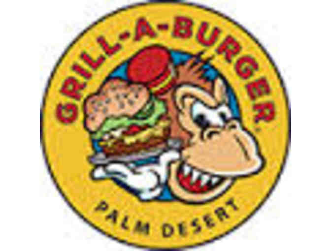 Grill-A-Burger Palm Desert  - $20 Gift Certificate for Lunch and Dinner