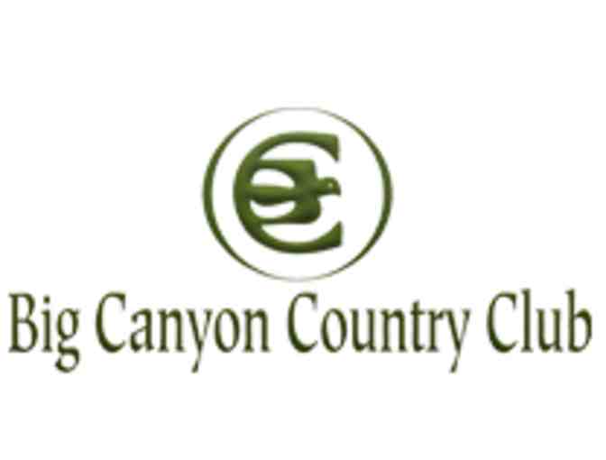 Golf for 3 with NHHS Dad Ruben Mendoza at Big Canyon Country Club, includes Caddy