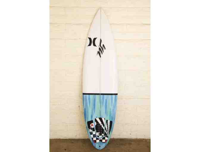 Pro Surfer Rizal Tanjung's Shaper Surfboard Signed by Bob Hurley