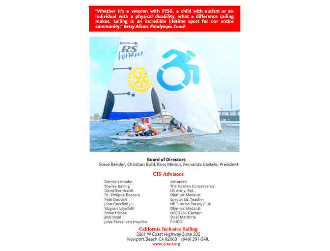Day Sail with California Inclusive Sailing