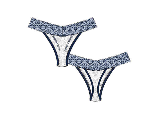 Game Day Panties - Navy and White