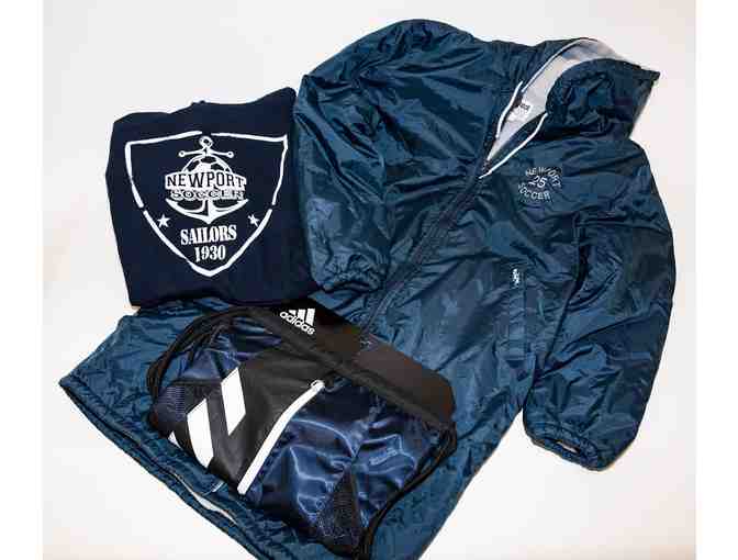 NHHS Girls Soccer Parka, Sweatshirt and Cinch Backpack
