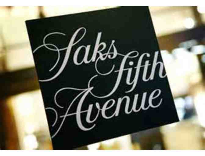 Saks Fifth Avenue -  $200 Gift Card & Shopping with Personal Stylist Deborah Keillor