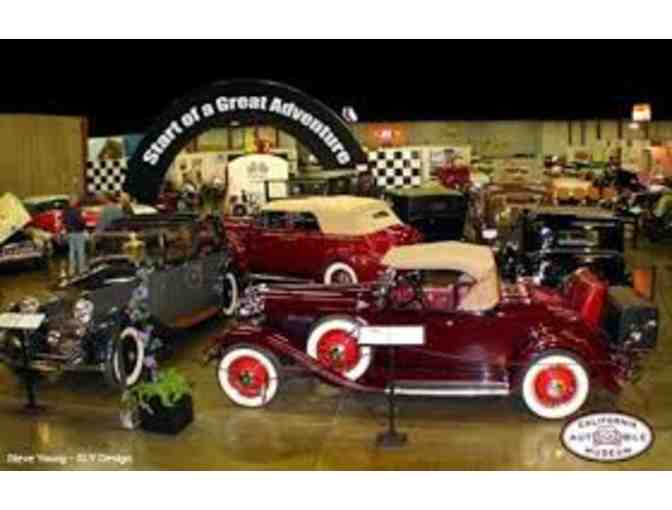 California Automobile Museum - 2018 Family Membership - Photo 4