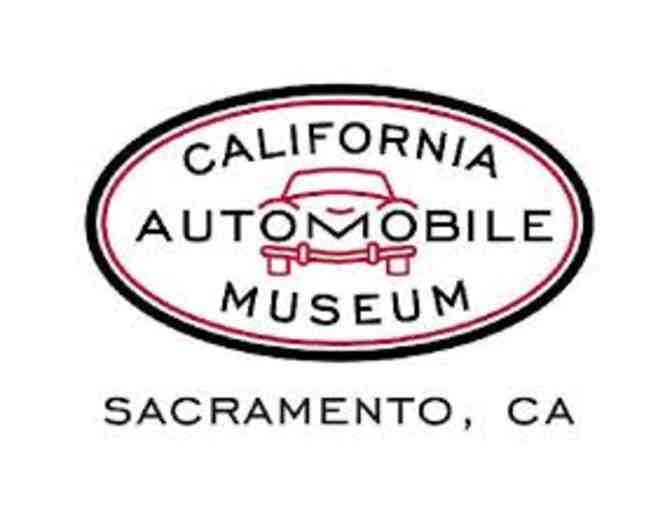 California Automobile Museum - 2019 Family Membership for 4