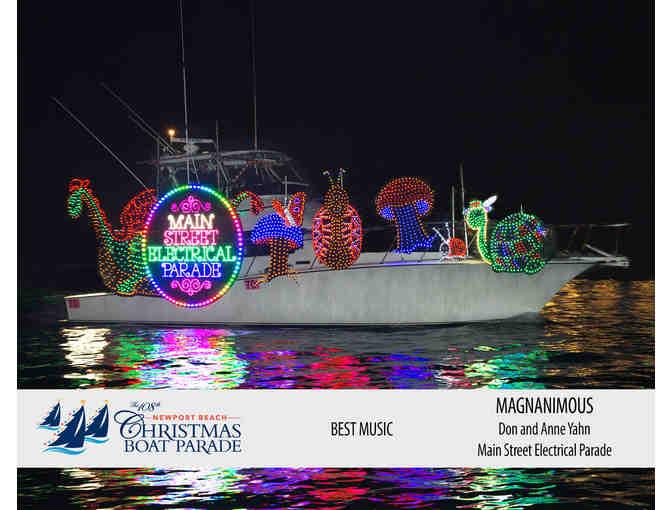 Newport Harbor Boat Parade Aboard Magnanimous Includes Wine
