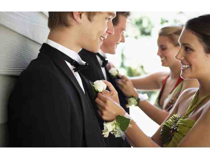 Boy's Prom Package - Tux and Corsage
