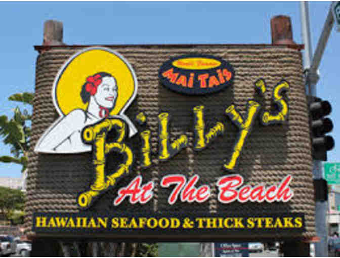 Billy's at the Beach - Sunset Mai Tai Party for 6