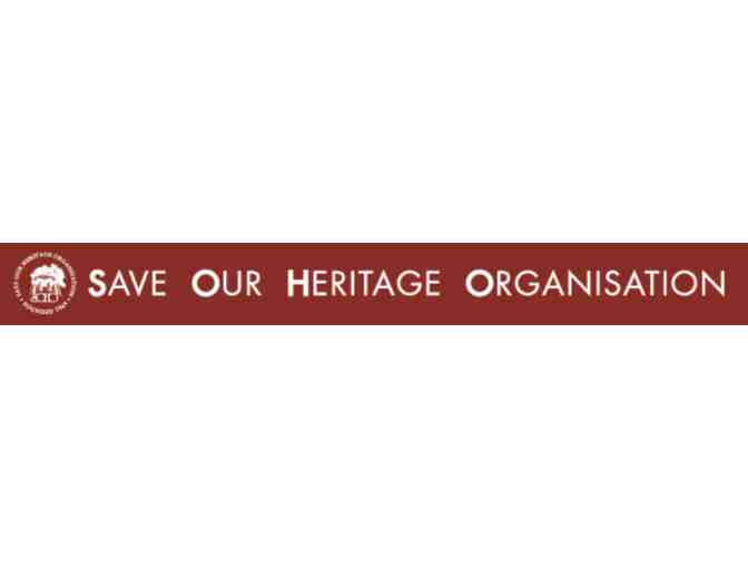Save Our Heritage Organisation (SOHO) Museum Tickets