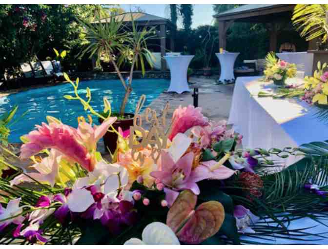 Private Party for 30 in a Tropical Resort Style Venue