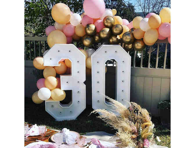 Make Your Party Sparkle with Lola's Letters!