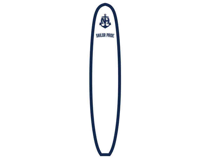 Custom NHHS Surfboard
