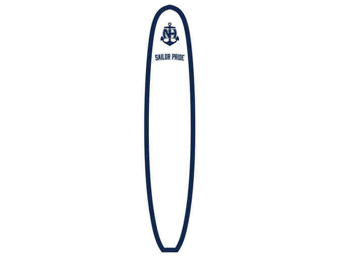 Custom NHHS Surfboard