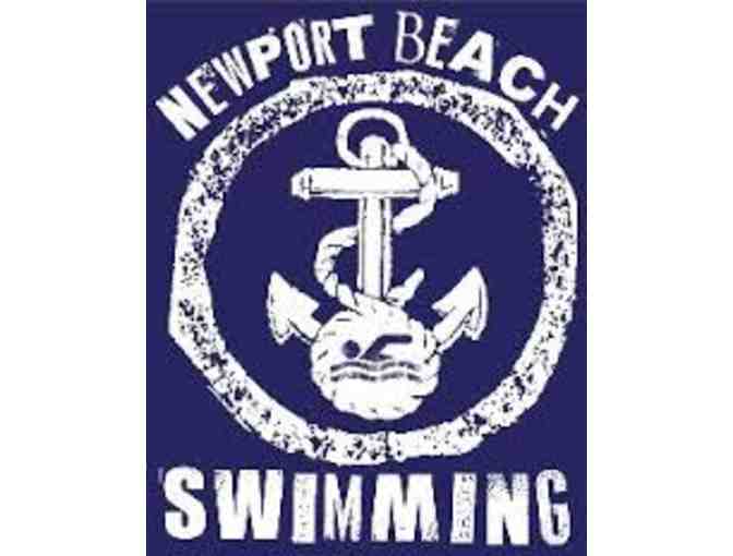 Newport Beach Swimming - 1 Month Swimming Lessons, T-Shirt & Visor