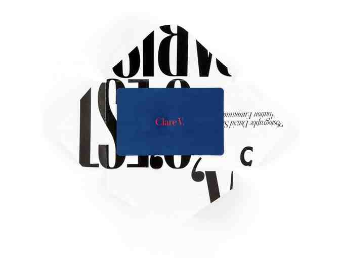 Clare V. - $50 Gift Card + Private Shopping Experience