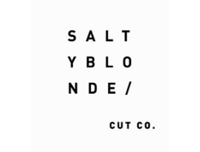 Salty Blond Cut Co. Hair Cut by Victoria