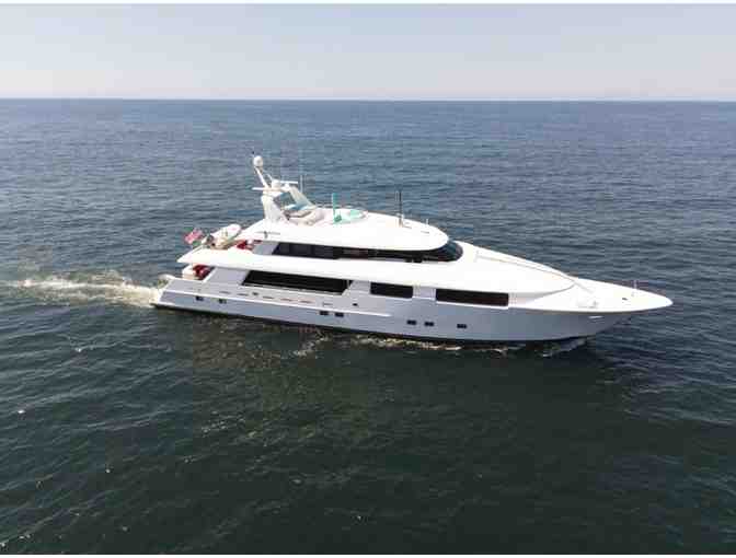 Luxury Yacht Harbor Cruise & Dinner for 25 people on 128' SHOGUN