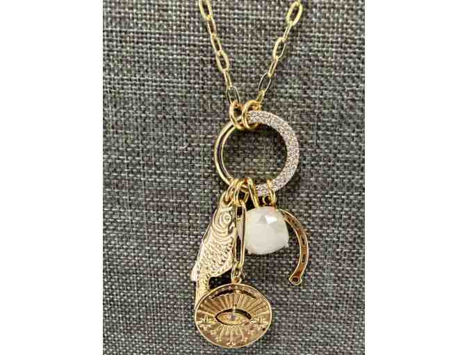 Anthropologies Gold Charm Necklace - Photo 2