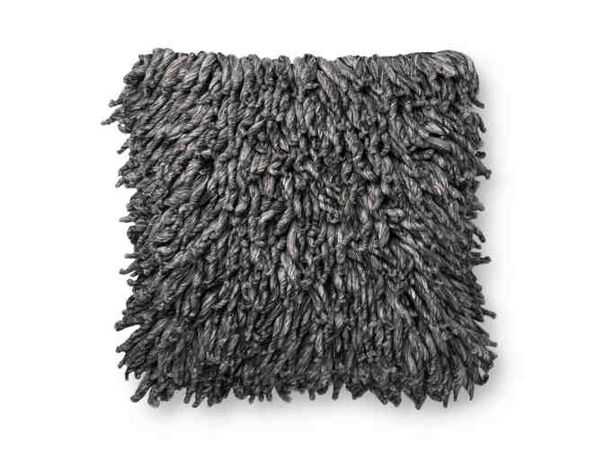 2 Loloi Charcoal Throw Pillows - Photo 1