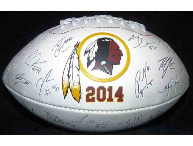 Washington Redskins autographed "Limited Edition 2014 Team Signed" Laser Football - Photo 1