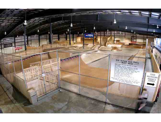 'Ride with a Friend Package' session pass for two from Rye Airfield SkatePark