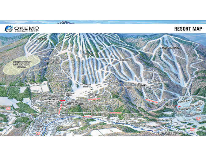 Two 1-day lift passes to Okemo Mountain Resort