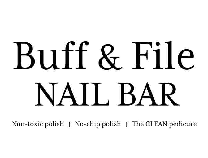 Signature Manicure and Pedicure from Buff & File Nail Bar