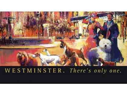 Two tickets to 2015 Westminster Dog Show PLUS a two-night hotel stay in Manhatten!