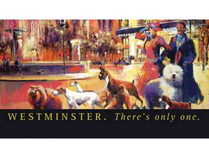 Two tickets to 2015 Westminster Dog Show PLUS a two-night hotel stay in Manhatten!