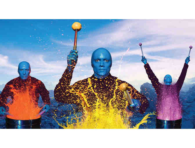 Two Tickets to see the Blue Man Group