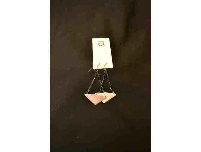 Amy Vander Els Handmade Silver Necklace and Earrings
