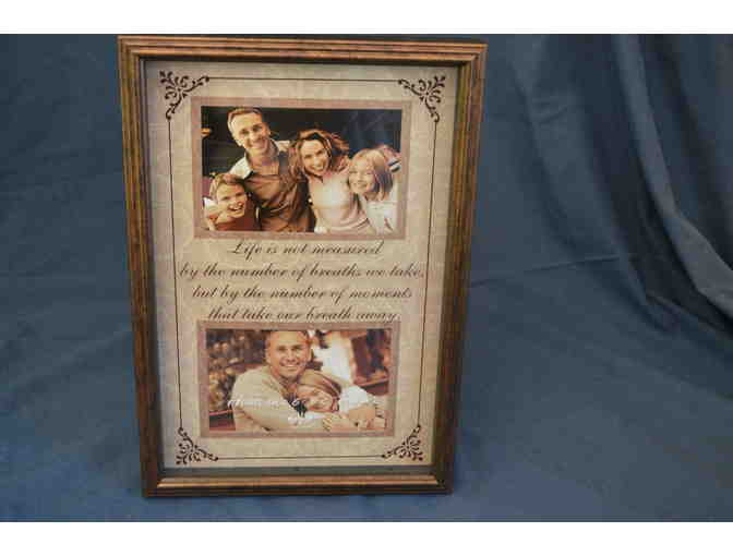 Lovely Glass Collage Reflection Frame