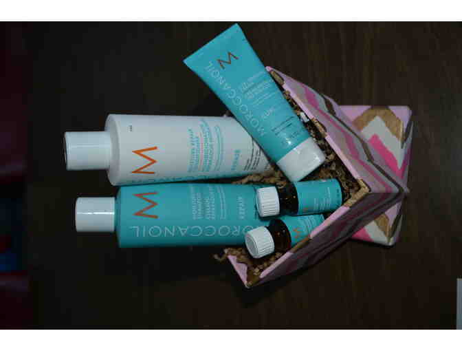 Moroccan Oil Basket and Gift Certificate