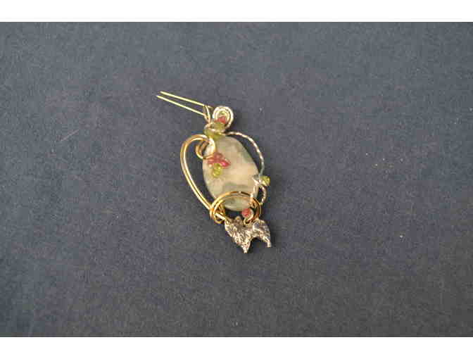 Peaceful Companion Pendant and Earrings Set