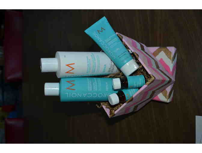 Moroccan Oil Basket and Gift Certificate